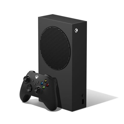 Xbox Series S 1TB SSD Console Carbon Black - Includes Xbox Wireless Controller - Up to 120 frames per second - 10GB RAM 1TB SSD - Experience high dynamic range - Xbox Velocity Architecture