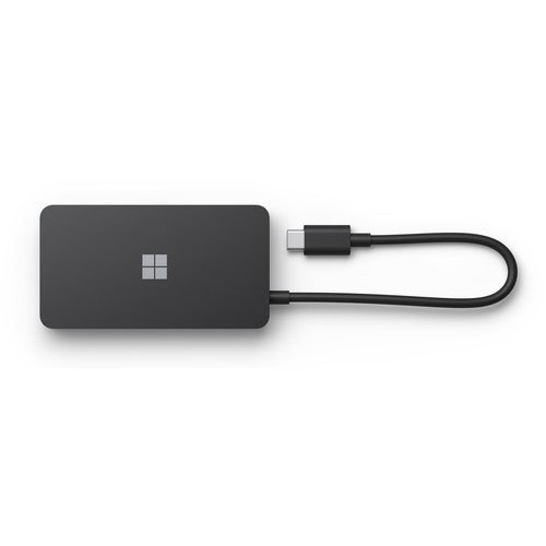 Microsoft Surface USB C Travel Hub For Business   USB Type C Connector   1 X USB A Port & 1 X USB C Port   1 X HDMI & 1 X VGA   1 X Network (RJ 45) 