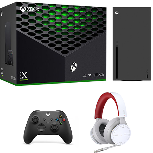 Xbox Series X 1TB SSD Console + Xbox Starfield Collectors Edition Wireless Headset