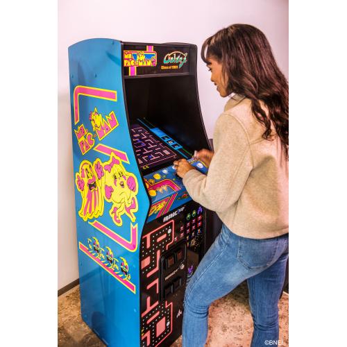 Arcade1UP Class Of 81 Deluxe Arcade Game   WiFi Leaderboards To Challenge The World   Sleek Cabinet Design   12 Classic Games   Molded Coin Door For Authentic Arcade Look   Dual Speakers For Crisp Arcade Sound 