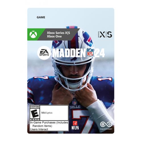 MADDEN NFL 24: Standard Edition (Digital Download) - For Xbox One, Xbox Series S, Xbox Series X - Rated E (For Everyone) - Sports Game