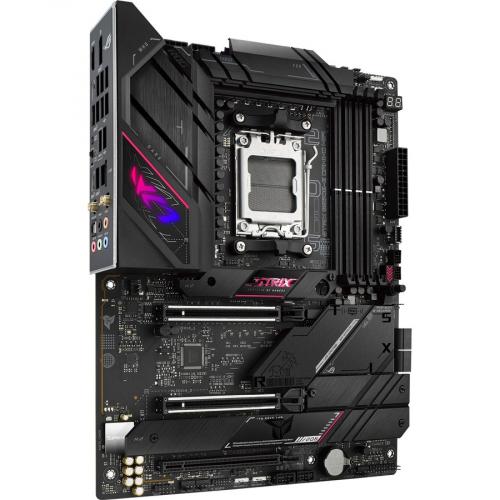AMD Ryzen 9 7900 With Wraith Prism Cooler + Asus ROG Strix B650E E GAMING WIFI Gaming Desktop Motherboard 