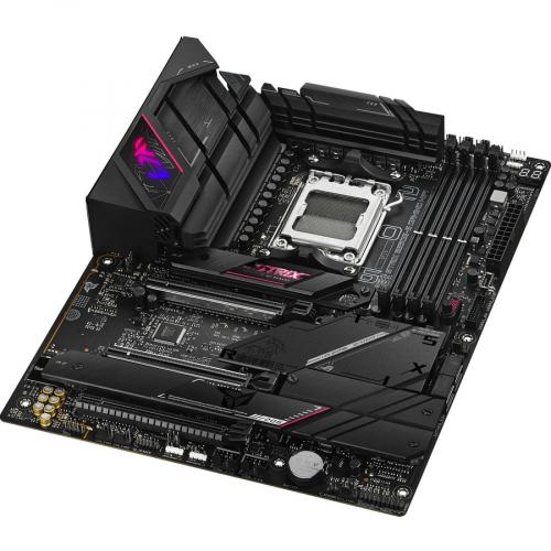 AMD Ryzen 9 7900 With Wraith Prism Cooler + Asus ROG Strix B650E E GAMING WIFI Gaming Desktop Motherboard 