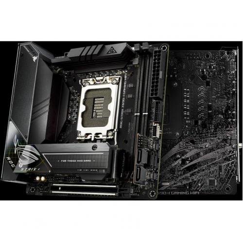 Intel Core I7 13700KF Unlocked Desktop Processor + Asus ROG Strix Z690 I GAMING WIFI Gaming Desktop Motherboard 