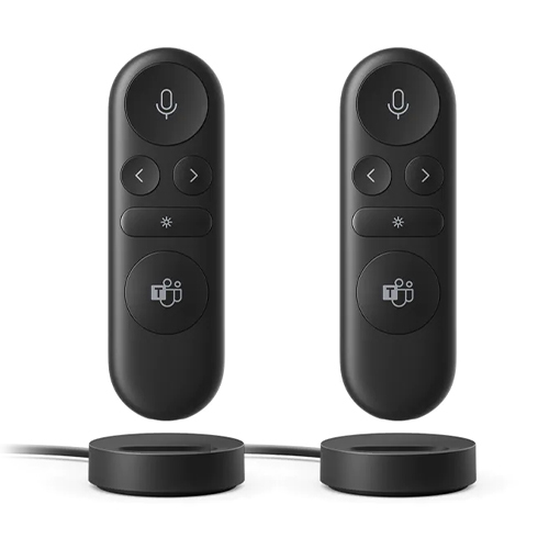 Microsoft Presenter + Black (2) - Wireless Connectivity - Rechargeable Battery - Bluetooth Low Energy 5.1 - 2.4GHz Frequency Range - Up to 6 Day Battery Life