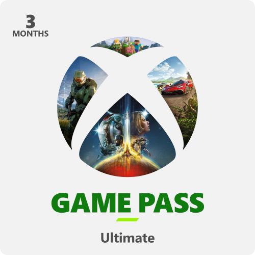 Xbox Game Pass Ultimate 3 Month Membership (Email Delivery) - Includes Xbox Live Gold - Access to over 100 high-quality games - Xbox One Supported - Windows 10 PC Supported - Access to exclusive member deals & discounts