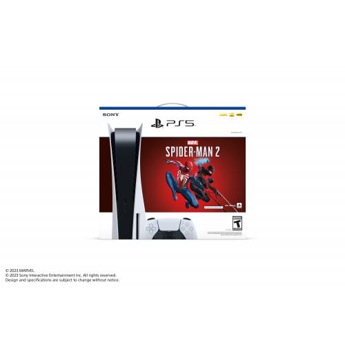 Sony PlayStation 5 PS5 Blu-ray Edition Marvel Spider-Man 2 Console