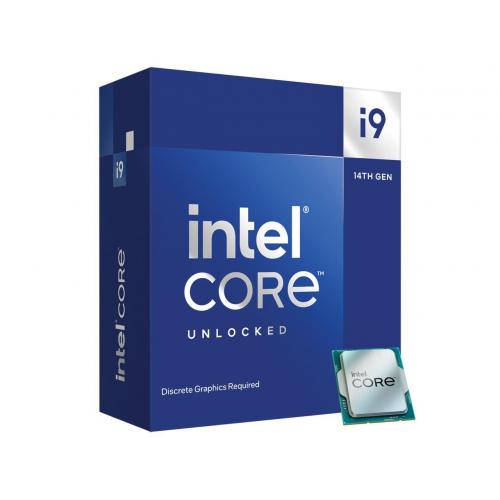 Intel Core I9 14900KF Unlocked Desktop Processor   Up To 6.0 GHz Max Clock Speed   Up To 24 Cores: 8 Performance Cores/16 Efficient Cores   Up To 32 Threads   Discrete Graphics Required   Intel 700/600 Series Chipset Compatible 