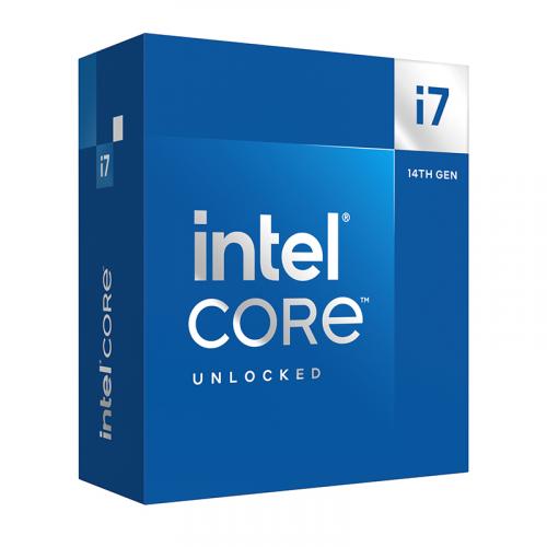 Intel Core i7-14700K Unlocked Desktop Processor - Up to 5.6 GHz max clock speed - Up to 20 Cores: 8 Performance-cores/12 Efficient-cores - Up to 28 Threads - Intel UHD Graphics 770 - Intel 700/600 Series Chipset Compatible