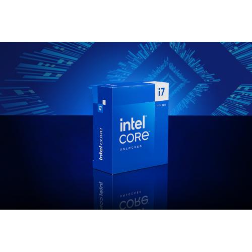 Intel Core I7 14700K Unlocked Desktop Processor   Up To 5.6 GHz Max Clock Speed   Up To 20 Cores: 8 Performance Cores/12 Efficient Cores   Up To 28 Threads   Intel UHD Graphics 770   Intel 700/600 Series Chipset Compatible 