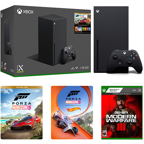 Xbox Series X 1TB SSD Forza Horizons 5 Console Bundle / Call of