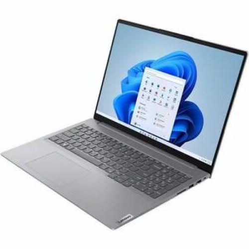Lenovo ThinkBook 16 16" Touchscreen Notebook Intel Core I7 1355U 16GB RAM 512GB SSD Arctic Grey   1920 X 1200 WUXGA Display   In Plane Switching (IPS) Technology   Intel Core I7 1355U Deca Core   16 GB RAM   512 GB SSD 