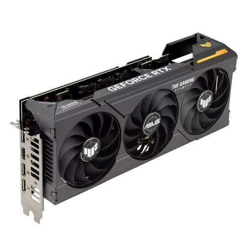 ASUS TUF Gaming GeForce RTX 4070 SUPER 12GB GDDR6X OC Edition Graphics Card   7680 X 4320 Max Resolution   Powered By NVIDIA DLSS3   4th Generation Tensor Cores   3rd Generation RT Cores   OC Mode: 2595 MHz (OC Mode)/ 2565 MHz (Default Mode) 