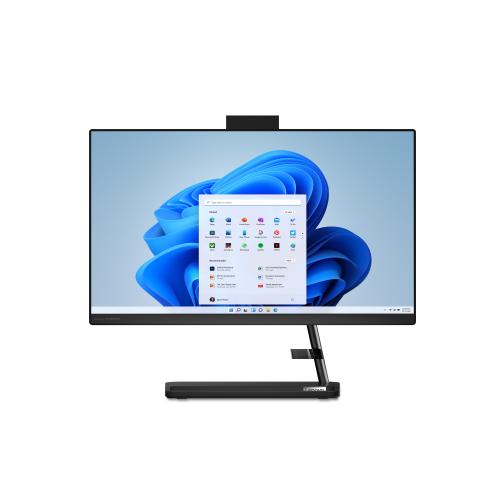 Lenovo IdeaCentre 21.5" All-in-One Desktop Intel i3-1215U 8GB RAM DDR4 256GB SSD Black