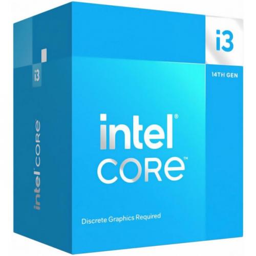 Intel Core i3-14100F Desktop Processor - 4 Cores & 8 Threads - 64-bit Processing - 4.70 GHz Max Turbo Frequency - Socket LGA-1700 - Laminar RH1 Cooler Included