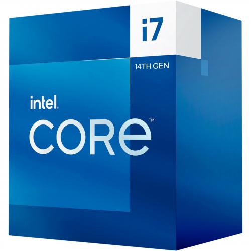 Intel Core I7 14700 Desktop Processor   20 Cores (8P+12E) & 28 Threads   5.40 GHz Max Turbo Frequency   Intel UHD Graphics 770   Socket LGA 1700   33MB Cache Memory   Laminar RH1 Cooler Included 