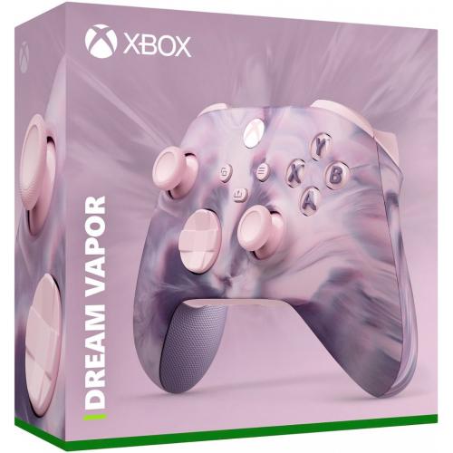 Xbox Wireless Controller Dream Vapor   Wireless & Bluetooth Connectivity   New Hybrid D Pad   New Share Button   Featuring Textured Grip   Easily Pair & Switch Between Devices 