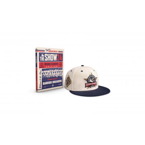 MLB The Show 24 The Negro Leagues Edition for Xbox Series X & S - For Xbox Series X and Series S - ESRB Rated E (Everyone) - Sports Game - Bonus 20K Stubs included - New Era Hat included