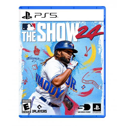 PlayStation 5 Slim Console + MLB The Show 24 PlayStation 5   Includes PS5 Console & DualSense Controller   16GB RAM 1TB SSD   Custom Integrated I/O   Up To 120fps @ 120Hz Output 