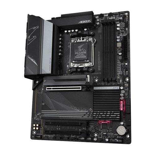 AMD Ryzen 9 7950X3D Gaming Processor + GIGABYTE B650 AORUS ELITE AX Motherboard   16 Core & 32 Threads   5.70 GHz Max Boost Clock   128MB L3 Cache   Integrated AMD Radeon Graphics   AM5 CPU Socket 