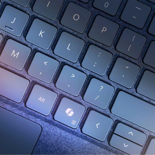 Microsoft Surface Pro Keyboard For Pro (11th Edition), Pro 9, And Pro 8 With Pen Storage Platinum