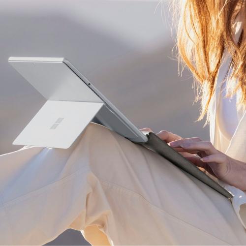 Microsoft Surface Pro Keyboard For Pro (11th Edition), Pro 9, And Pro 8 With Pen Storage Platinum