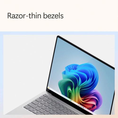 Microsoft Surface Laptop Copilot+ PC 13.8" Touchscreen Snapdragon X Elite 16GB RAM 512GB SSD (7th Edition) Platinum