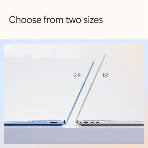 Microsoft Surface Laptop Copilot+ PC 13.8" Touchscreen Snapdragon X Elite 16GB RAM 512GB SSD (7th Edition) Platinum