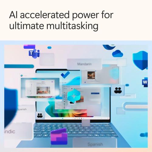 Microsoft Surface Laptop Copilot+ PC 13.8" Touchscreen Snapdragon X Elite Processor 16GB RAM 1TB SSD (7th Edition) Graphite