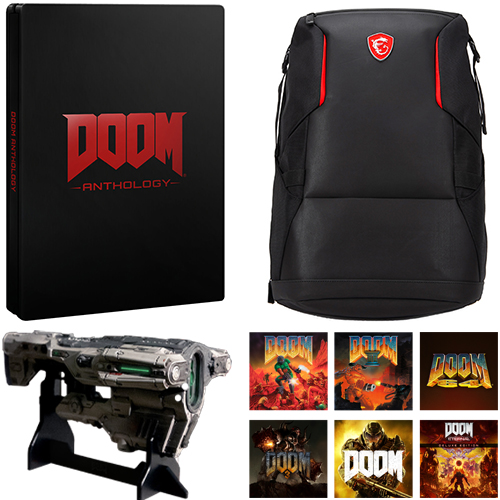 Doom Anthology Steam + MSI Urban Raider Gaming Backpack Black
