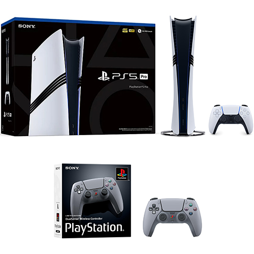 PlayStation 5 Pro Console + 30th Anniversary Limited Edition DualSense Wireless Controller