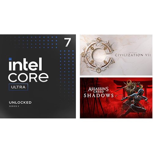 Intel Core Processor 265K + Assassin's Creed Shadows + Sid Meier's Civilization VII