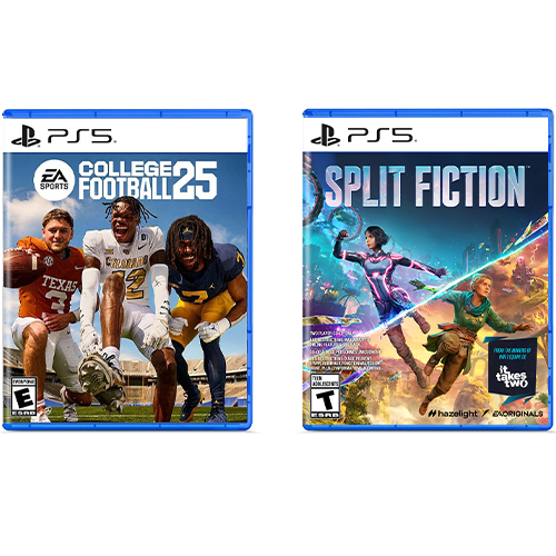 Split Fiction PlayStation 5 + College Football 25 Standard Edition PlayStation 5