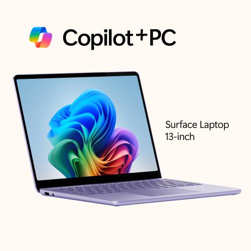 Microsoft Surface Laptop Copilot+ PC 13" Touchscreen Snapdragon X Plus Processor 16GB Memory 512GB UFS (8th Edition) Violet