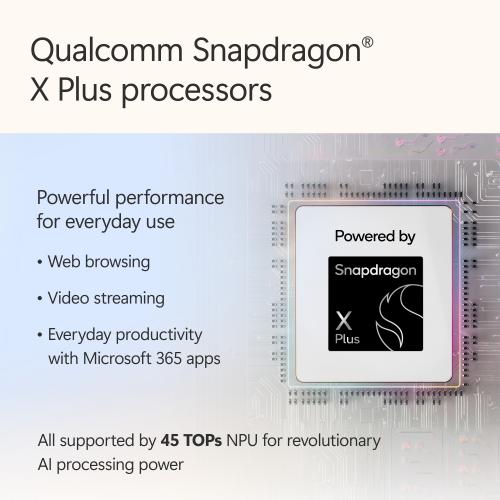Microsoft Surface Laptop Copilot+ PC 13" Touchscreen Snapdragon X Plus Processor 16GB Memory 512GB UFS (8th Edition) Violet