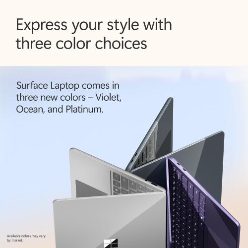 Microsoft Surface Laptop Copilot+ PC 13" Touchscreen Snapdragon X Plus Processor 16GB Memory 512GB UFS (8th Edition) Violet
