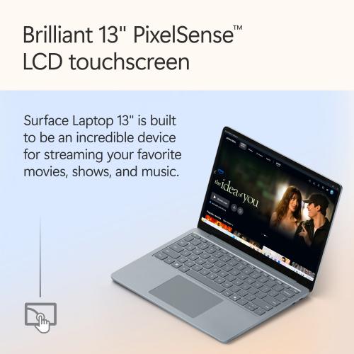 Microsoft Surface Laptop Copilot+ PC 13" Touchscreen Snapdragon X Plus Processor 16GB RAM 512GB UFS (8th Edition) Ocean