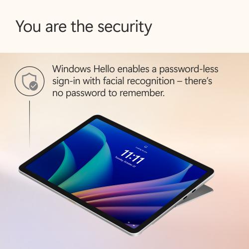 Microsoft Surface Pro Copilot+ PC Touchscreen 12" LCD Snapdragon X Plus 16GB RAM 256GB UFS Platinum