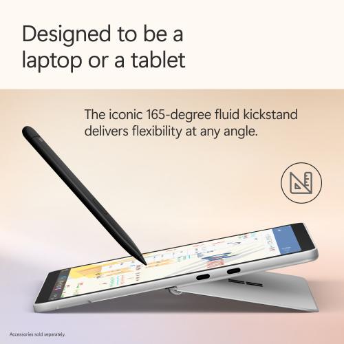 Microsoft Surface Pro Copilot+ PC Touchscreen 12" LCD Snapdragon X Plus 16GB RAM 256GB UFS Platinum