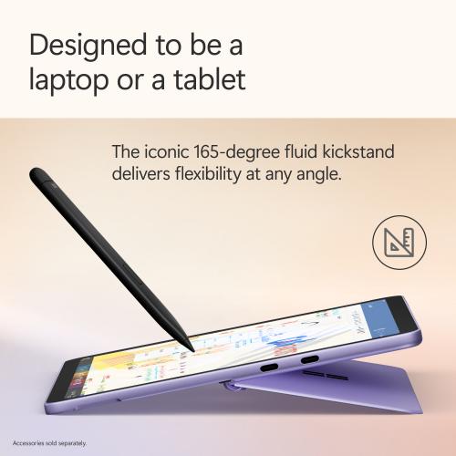 Microsoft Surface Pro Copilot+ PC Touchscreen 12" LCD Snapdragon X Plus 16GB RAM 512GB UFS Violet
