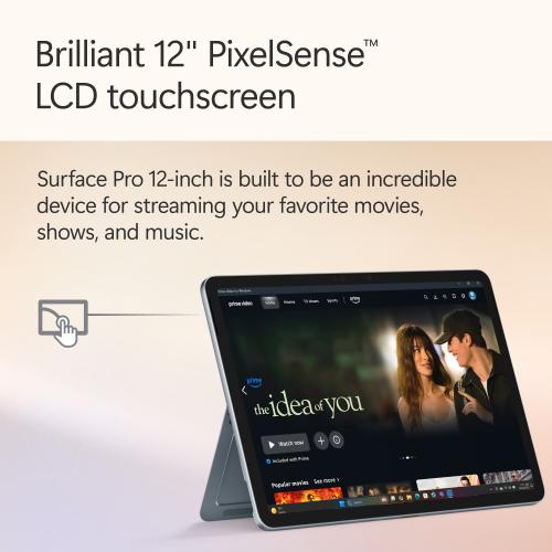 Microsoft Surface Pro Copilot+ PC Touchscreen 12" LCD Snapdragon X Plus 16GB RAM 512GB UFS Ocean