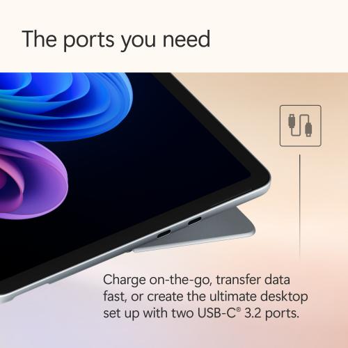 Microsoft Surface Pro Copilot+ PC Touchscreen 12" LCD Snapdragon X Plus 16GB RAM 512GB UFS Ocean