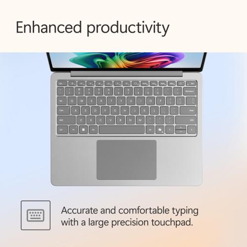 Microsoft Surface Laptop Copilot+ PC 13" Touchscreen Snapdragon X Plus Processor 16GB RAM 256GB UFS (8th Edition) Platinum