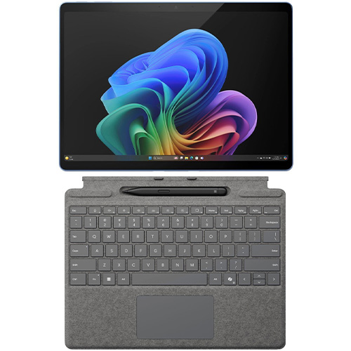 Microsoft Surface Pro Copilot+ PC Touchscreen 13" LCD Snapdragon X Plus Processor 16GB RAM 512GB SSD (11th Edition) Dune + Microsoft Surface Slim Pen (2nd Edition) and Pro Keyboard for Pro (11th Edition) for Pro 9 and Pro 8 Platinum