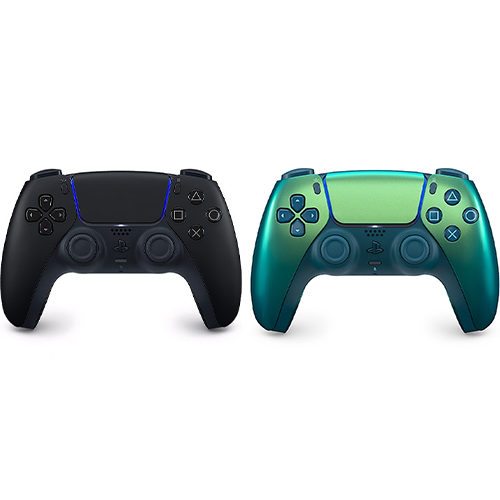 Sony PlayStation 5 DualSense Wireless Controller Chroma Teal + PlayStation 5 DualSense Wireless Controller Midnight Black