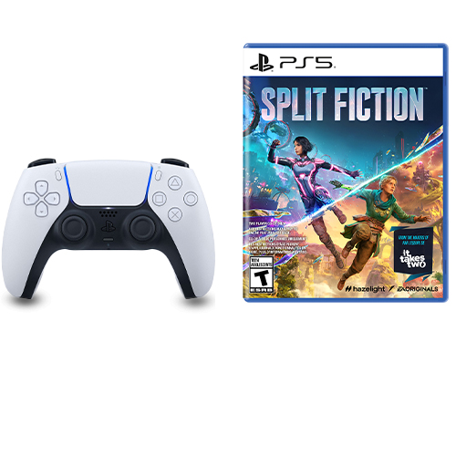 PlayStation 5 DualSense Wireless Controller + Split Fiction PlayStation 5