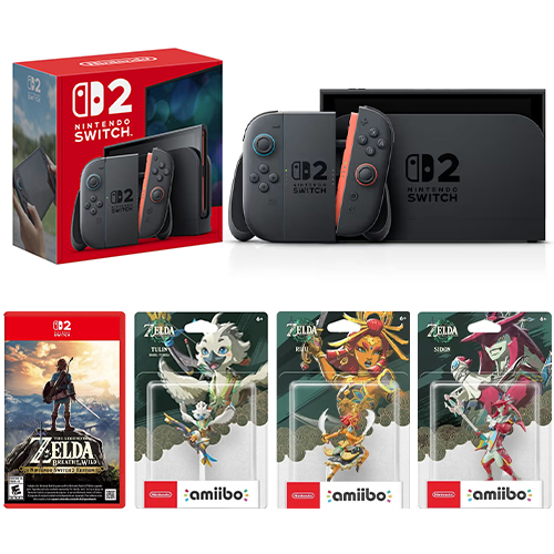 Nintendo Switch 2 Console + The Legend of Zelda Breath of the Wild Bundle