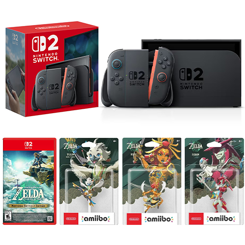 Nintendo Switch 2 Console + The Legend of Zelda Tears of the Kingdom Bundle