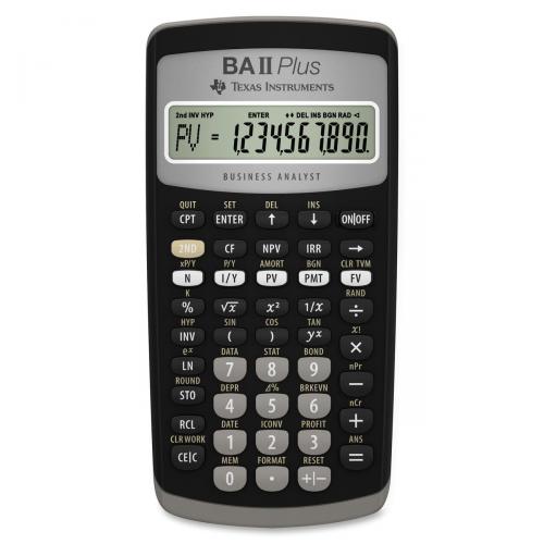 Texas Instruments BA-II Plus Advance Financial Calculator