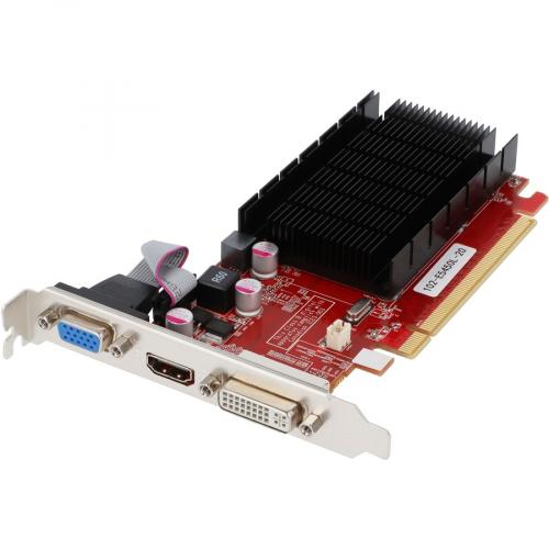 VisionTek ATI Radeon HD 5450 2GB GDDR3 Graphic Card - 2GB DDR3 Memory - VGA, DVI-I, HDMI Outputs - 80 Stream Processors - 1920 x 1080p (Full HD) Supported - PCI Express 2.1 x16